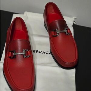 Salvatore Ferragamo White Dust Bags (Pair)